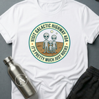 Highway 404 sci-fi alien tourism t-shirt — Apsion Outpost