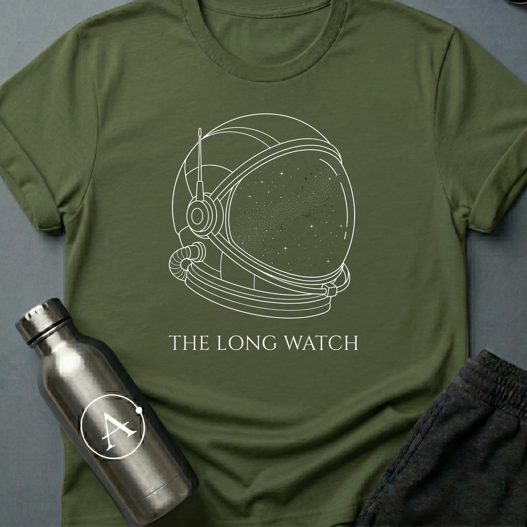 The Long Watch sci-fi t-shirt — Apsion Outpost