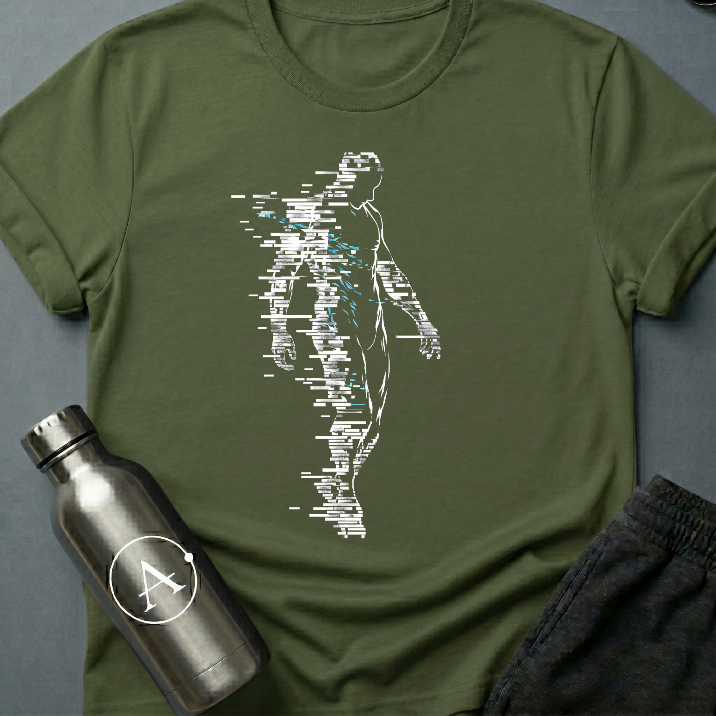 Glitch Man sci-fi t-shirt — Apsion Outpost