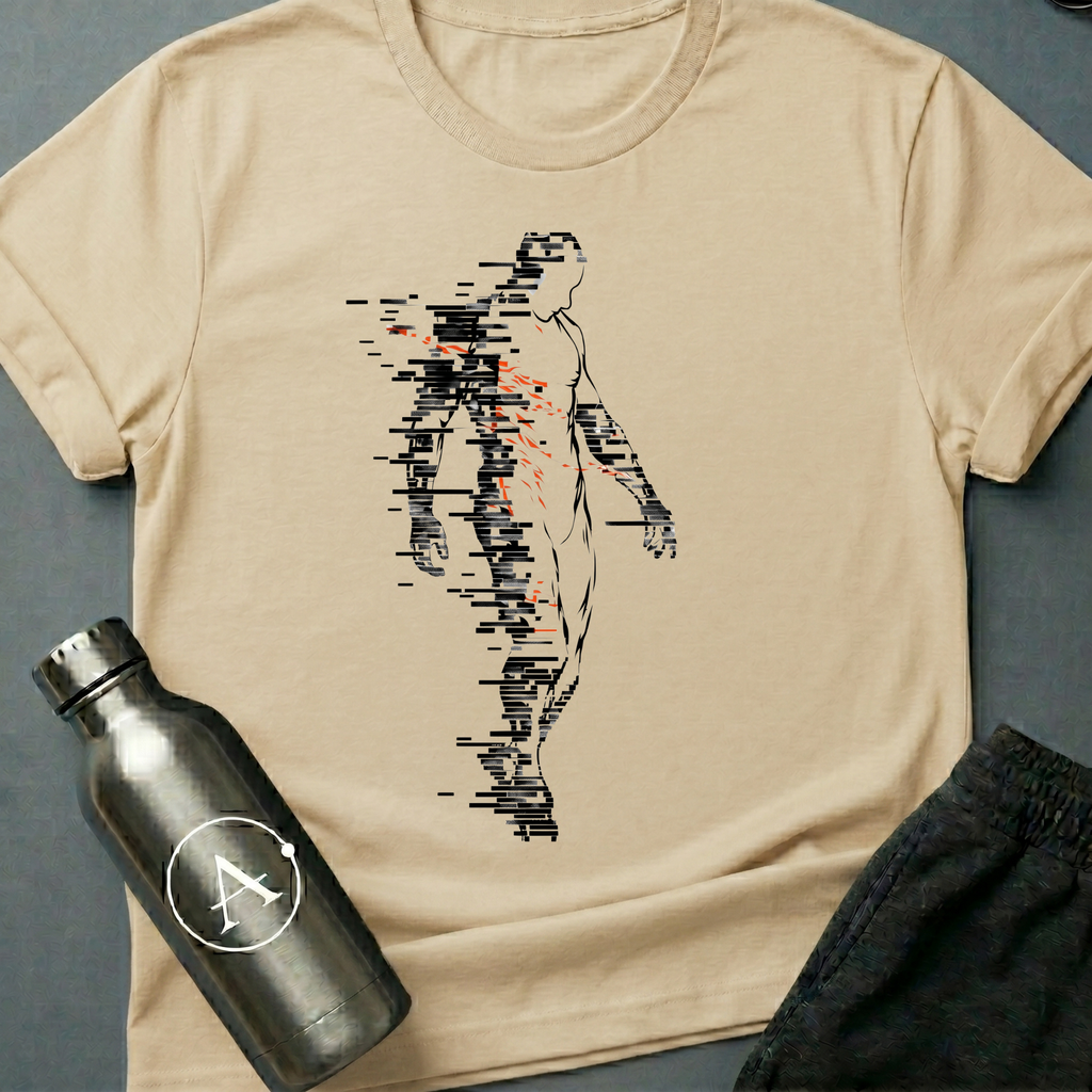 Glitch Man sci-fi t-shirt — Apsion Outpost