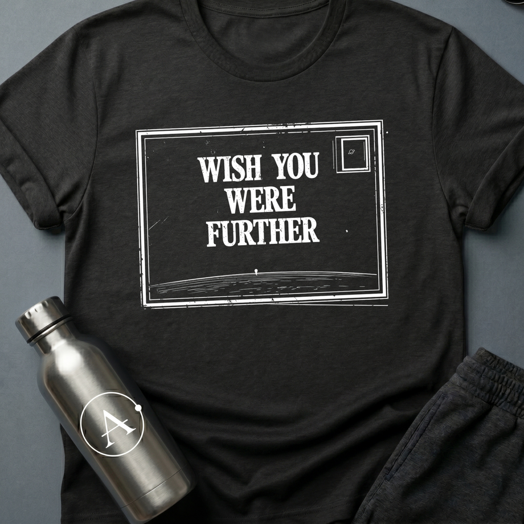 Postcard From Space sci-fi t-shirt — Apsion Outpost