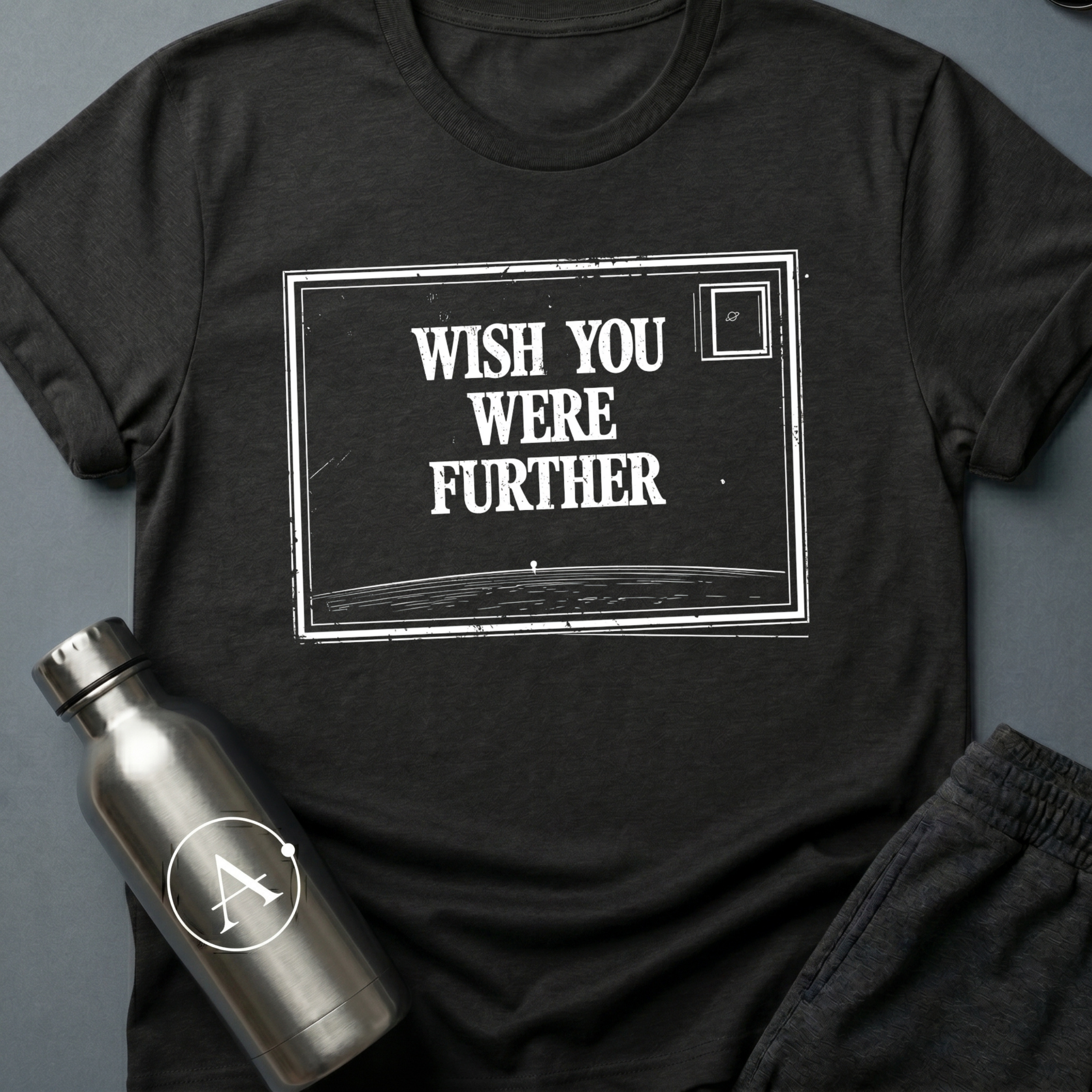 Postcard From Space sci-fi t-shirt — Apsion Outpost