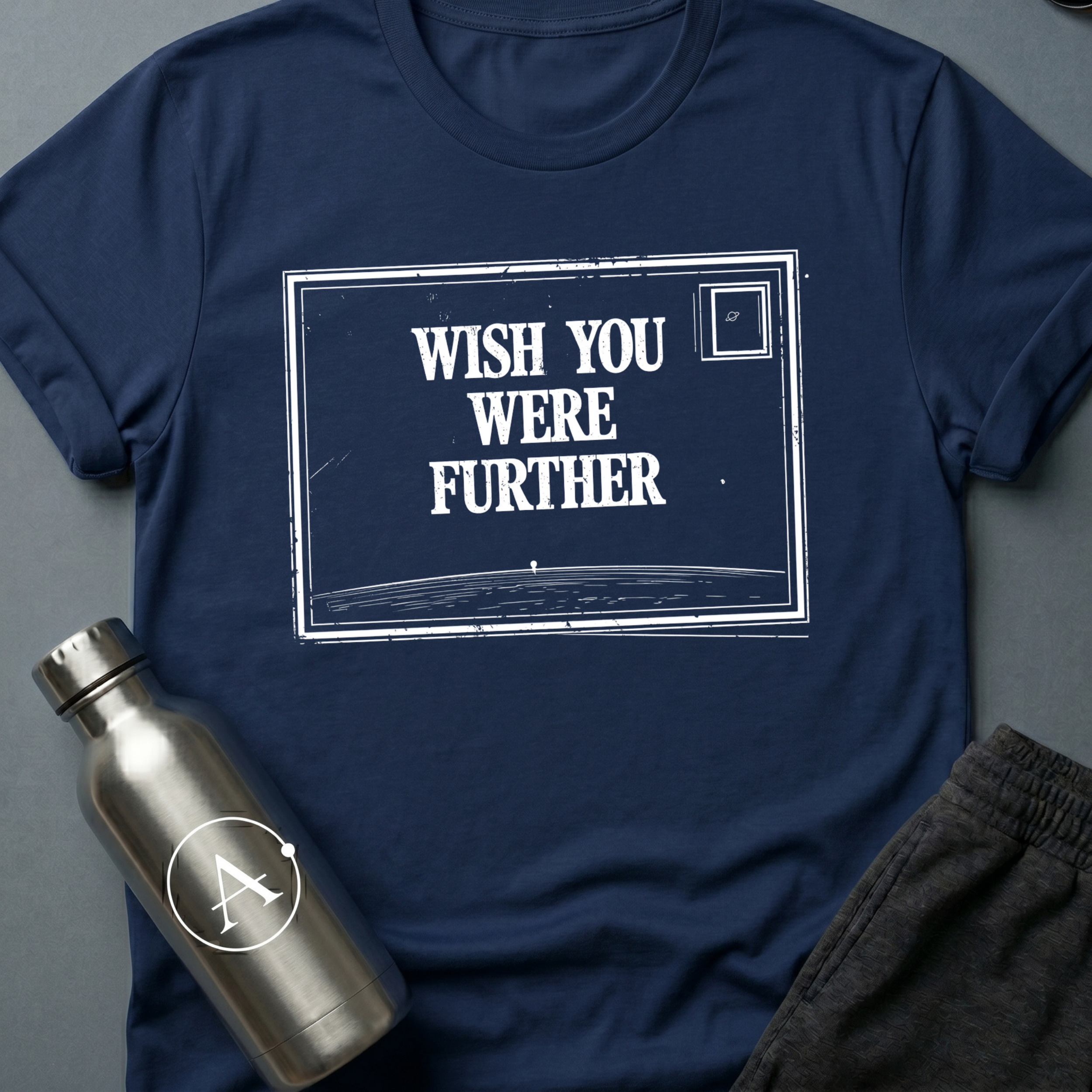 Postcard From Space sci-fi t-shirt — Apsion Outpost