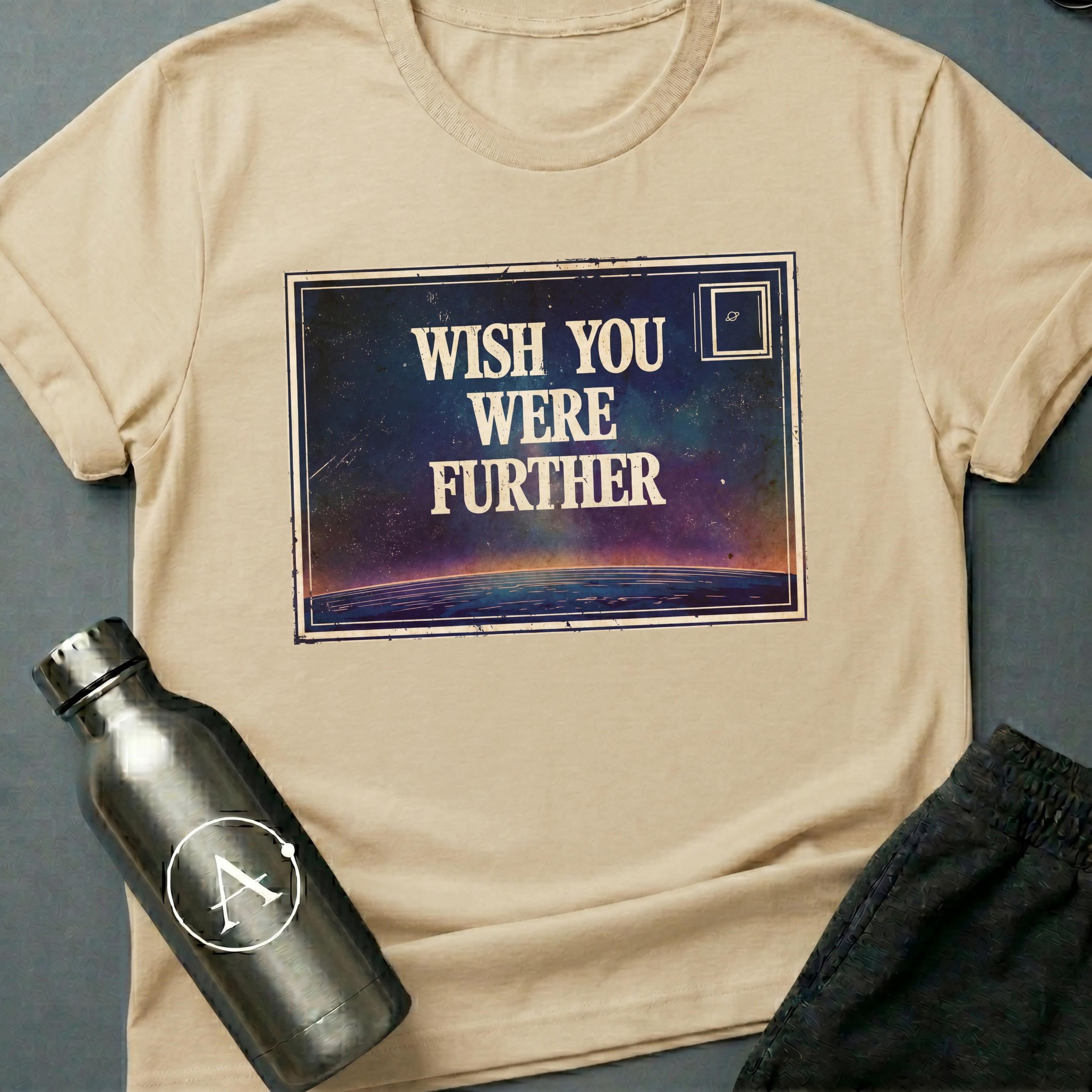 Postcard From Space sci-fi t-shirt — Apsion Outpost